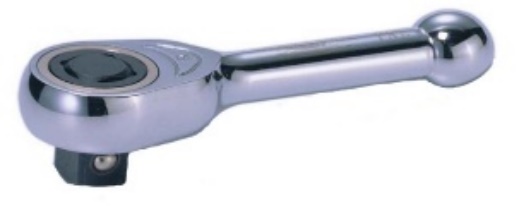 Stubby Gearless Ratchet Handle-Slim Head