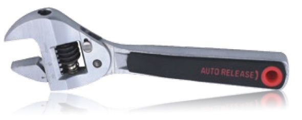 Auto-Release Adjustable Wrench