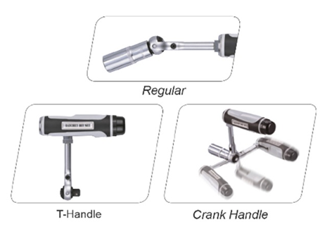 1/4" dr. Multi-Function Crank Ratchet Handle