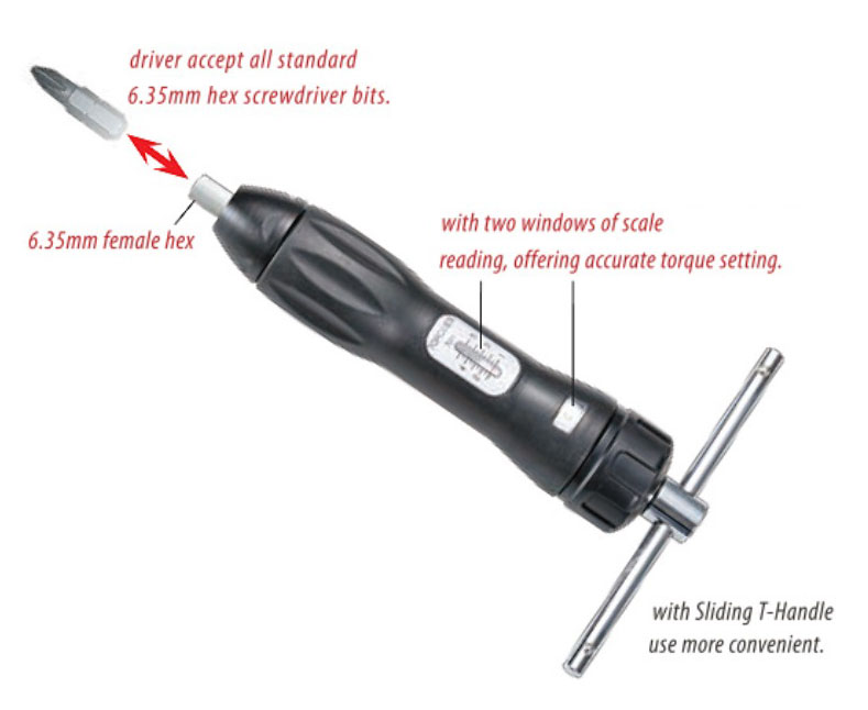 Torque Screwdriver  Adjustable Torque