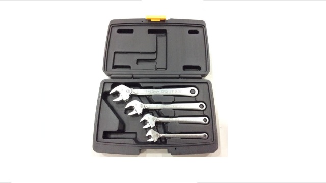 4Pcs Clamp Ratchet Wrench Set