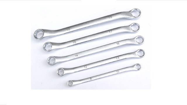 5Pcs 45 Degree Double Offset Box Spanner Set